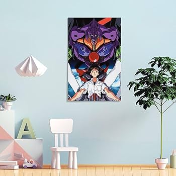 エヴァンゲリオン　ビジュアルアートパネル EVA STOREオリジナル アートパネル(キャンバス素材)/SHIN